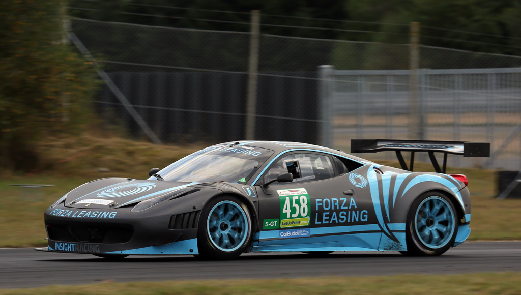 Per Frost i Ferrari 458.
(Foto: Motorsporten.dk)